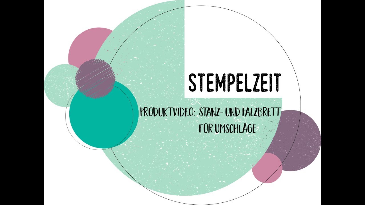 Produktanwendung: Stanz- und Falzbrett für Umschläge von Stampin'Up!  - inkl. Berechnungsgrundlage!