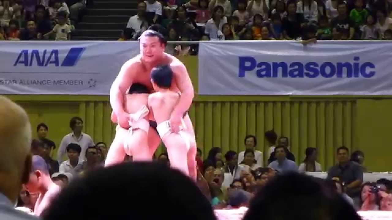 ジャカルタで安美錦スペシャル炸裂！こども相撲（平成25年、ジャカルタ巡業初日 SUMO TOURNAMENT in Jakarta 2013）