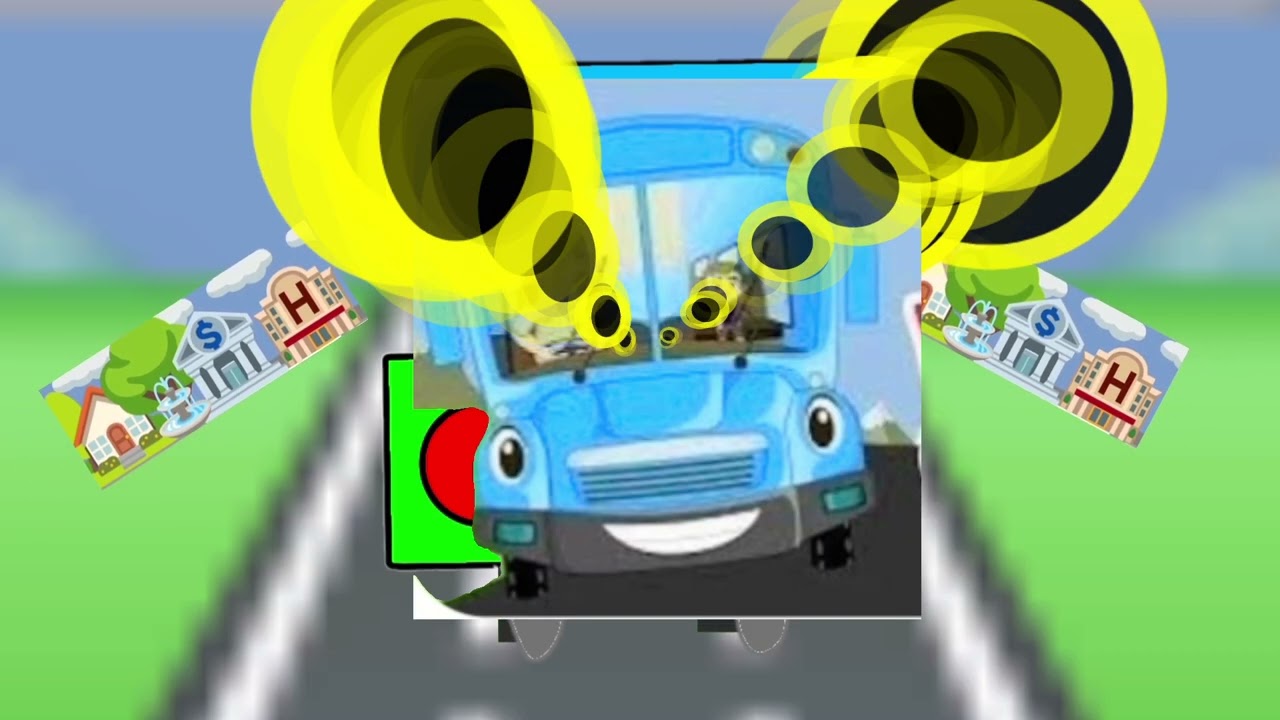 Wheels on the blue bus