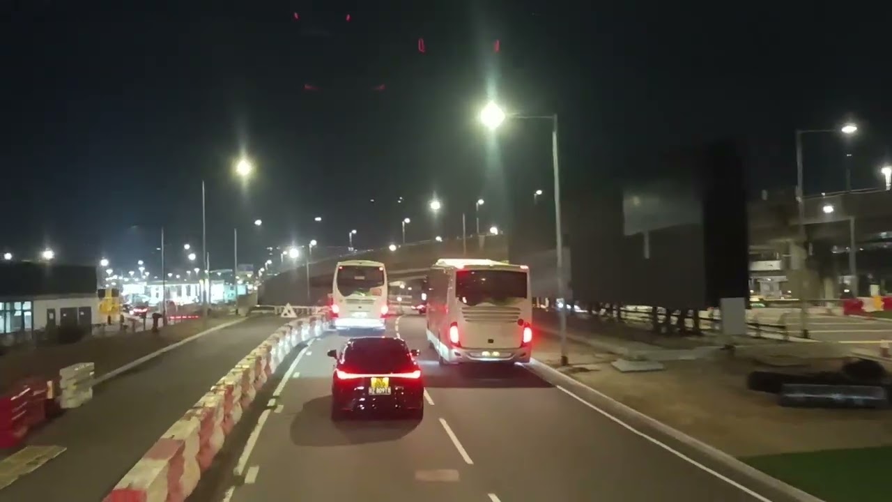 [Asia World Expo shuttle CTB] CTB X1 bus ride from Asia World Expo to Tung Chung MTR