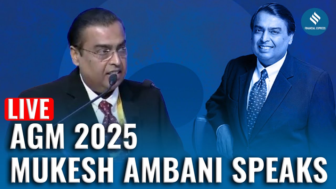 LIVE: Reliance AGM 2025 | Investments, Strategy & Global Plans | Jio Event | Mukesh Ambani Speech