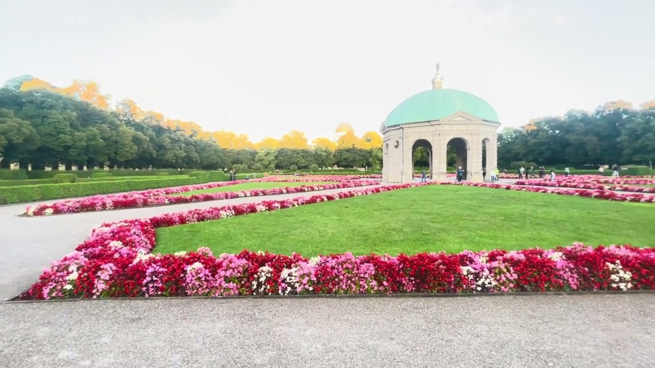 Germany, Munich | court Garden | park | king palace | residenz munich&nbsp;| 