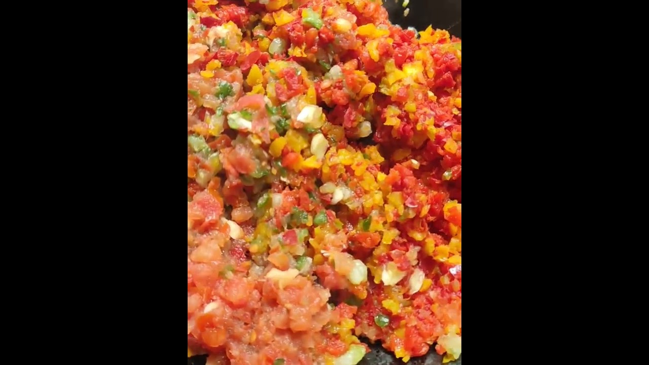 SALSA DI PEPERONI E CIPOLLE (ideale per carne alla griglia)