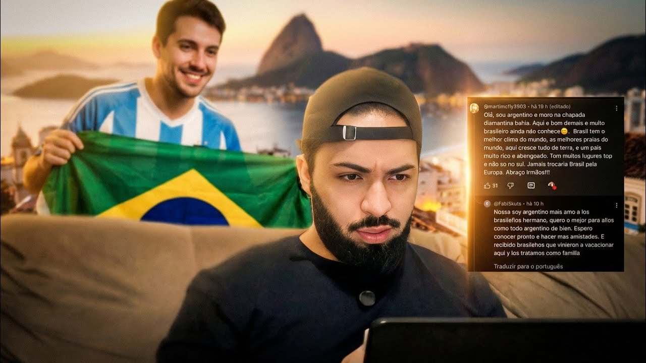 Argentinos explicaram porque preferem o Brasil 