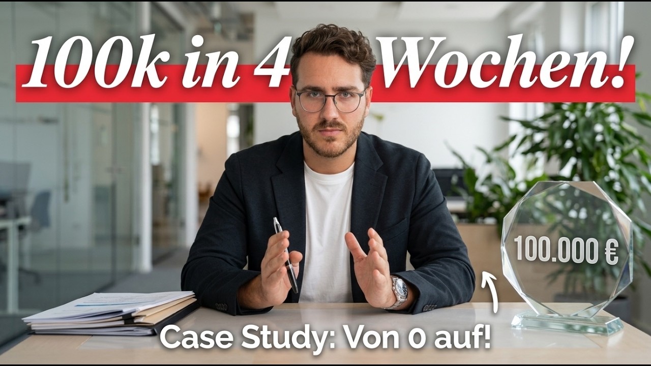 Case Study: 100k in 4 Wochen als Agentur von 0 auf...