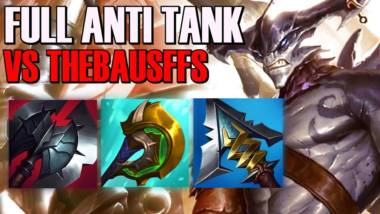 GOING FULL ANTI TANK BUILD VS THEBAUSFFS | NAAYIL