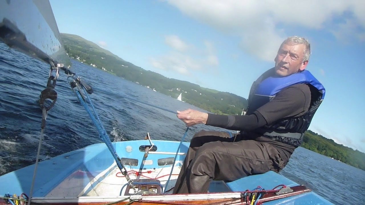 Sailing on Windermere.