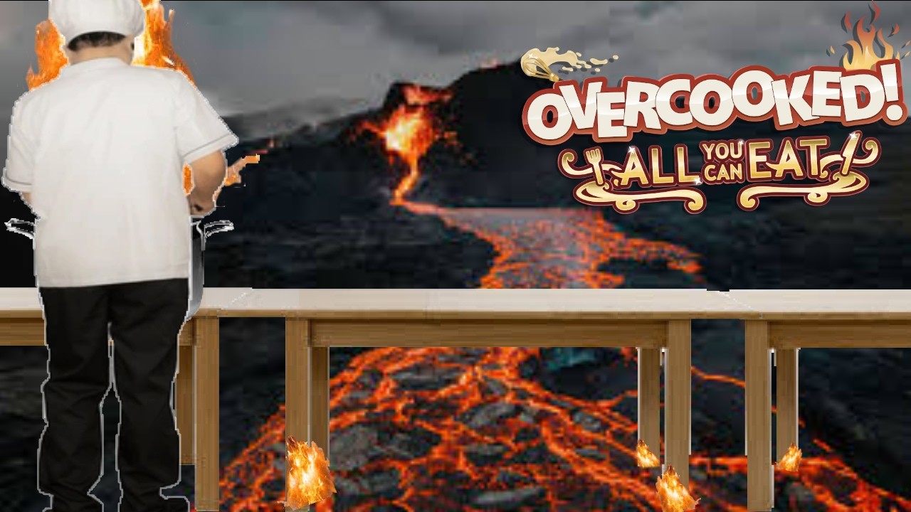 cooking in overcook is painful with friends