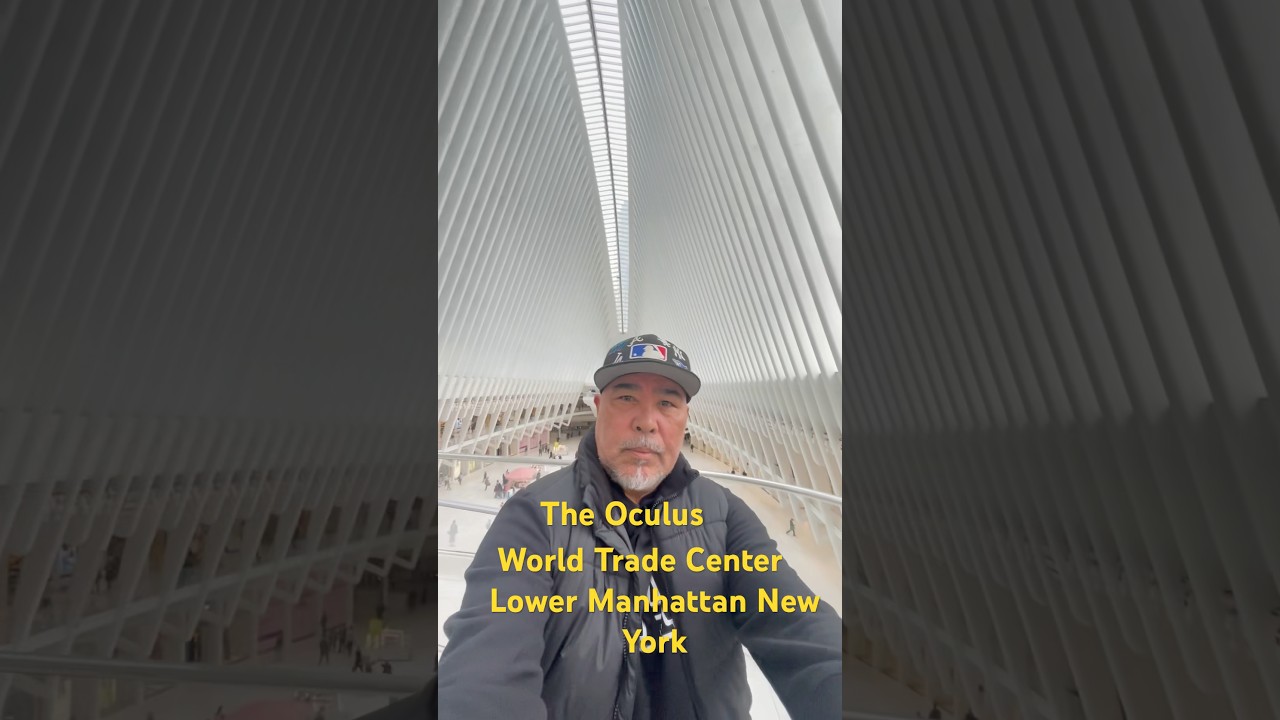 The Oculus in World Trade Center #oculus #nyc #travel #pinoy # nyctourism #manhattanskyline #shorts