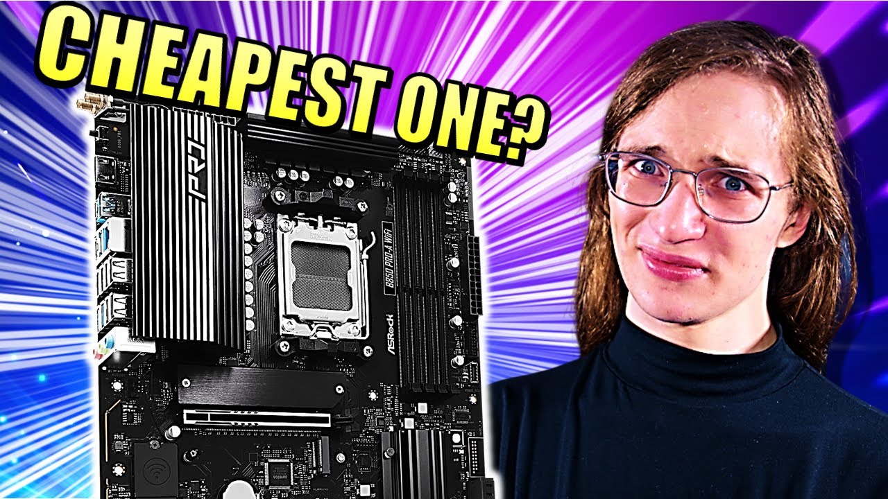 The BEST Budget AMD Motherboard?! ASRock B850 Pro-A