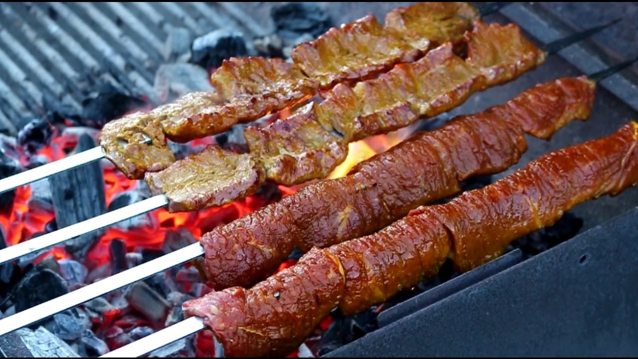 Persian Kabab Barg - Thin beef kabob