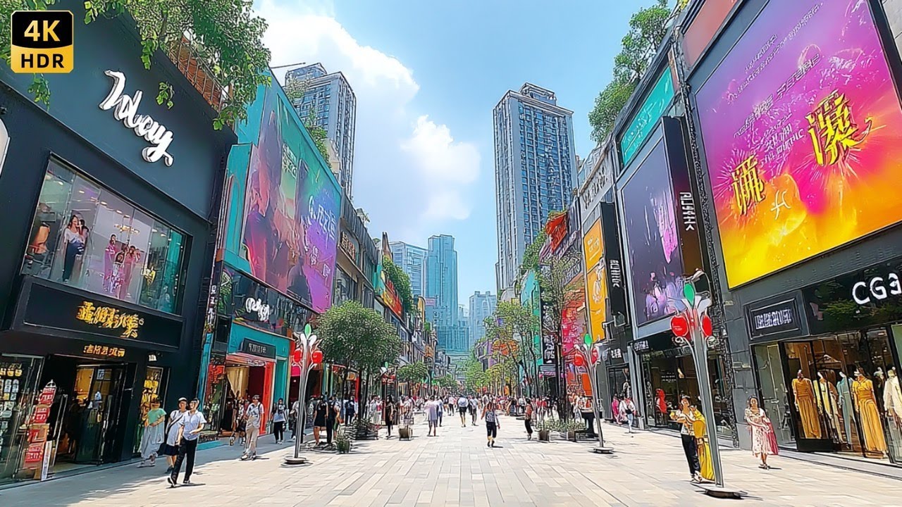 [4K] 漫步成都春熙路＆太古里｜感受成都最真實的熱鬧