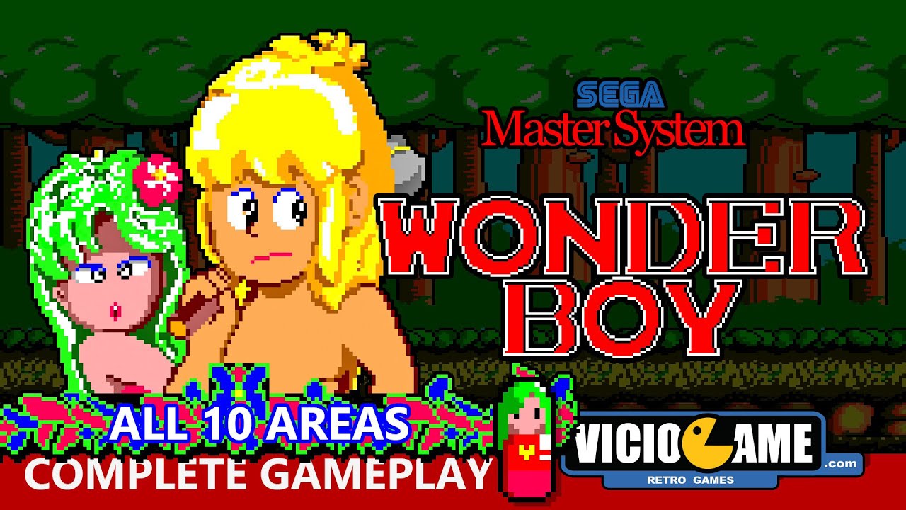 🎮 Wonder Boy (Master System) Complete Gameplay