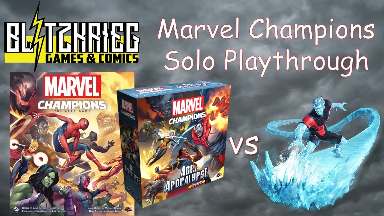 Iceman vs Horsemen of Apocalypse Solo Playthrough