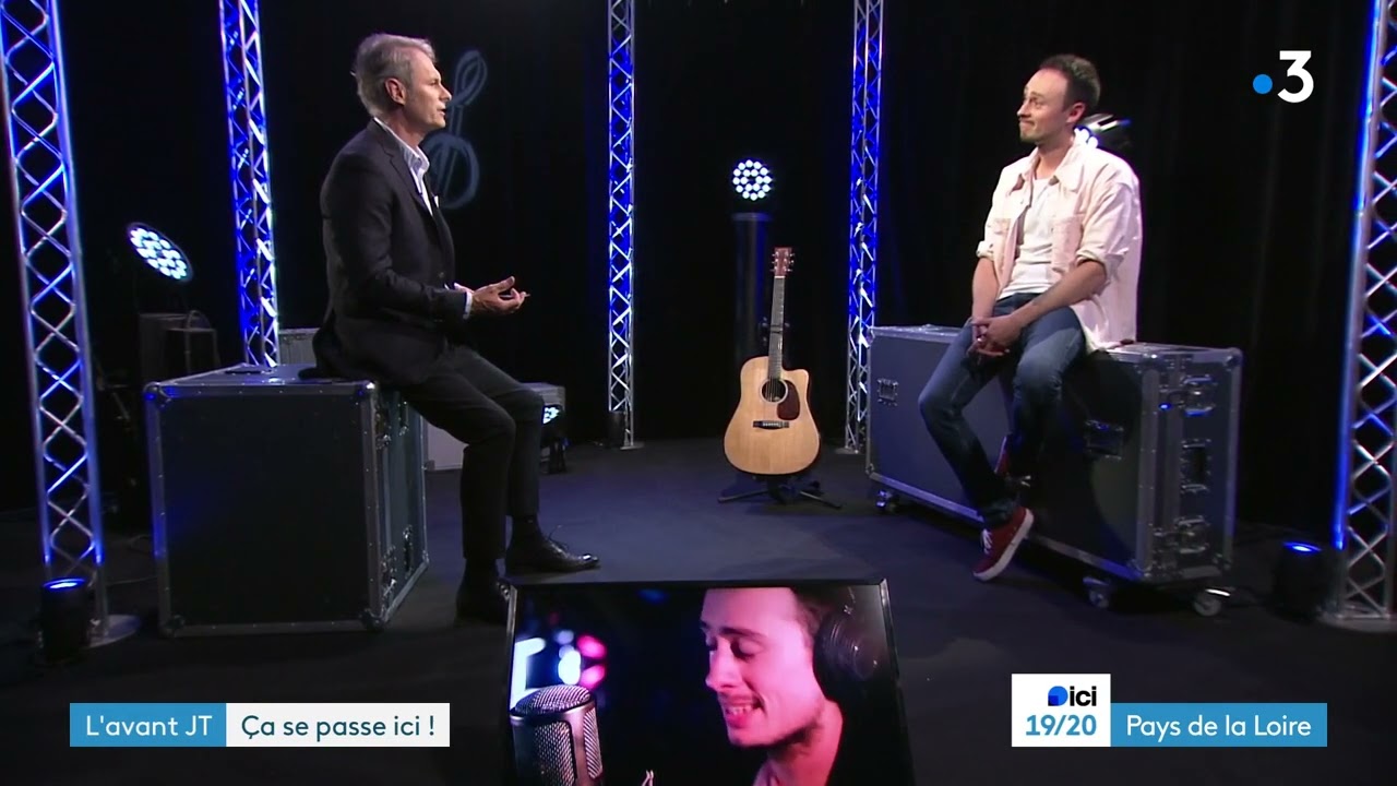 Tendre Plume - Session live + Interview sur France 3 PDL (21 Mai 2024)