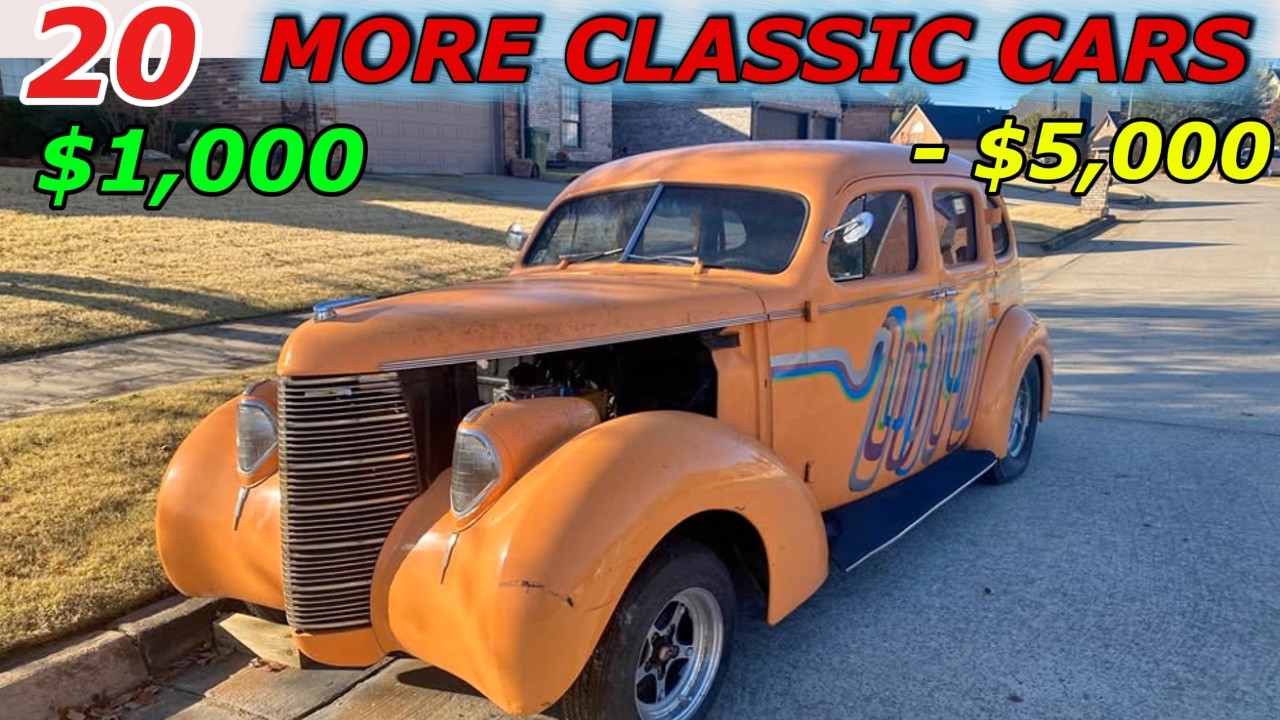 20 Cheap Classic Cars Under $5,000 – Amazing Deals Right Now!