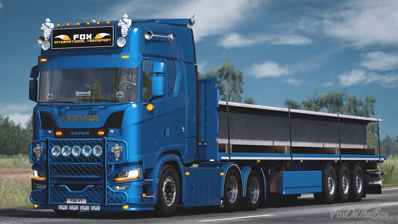 ETS2 1.39 Promods 2.51 - Scania 520S V8 - &Scaron;tip &rarr; Thessaloniki | Euro Truck Simulator 2
