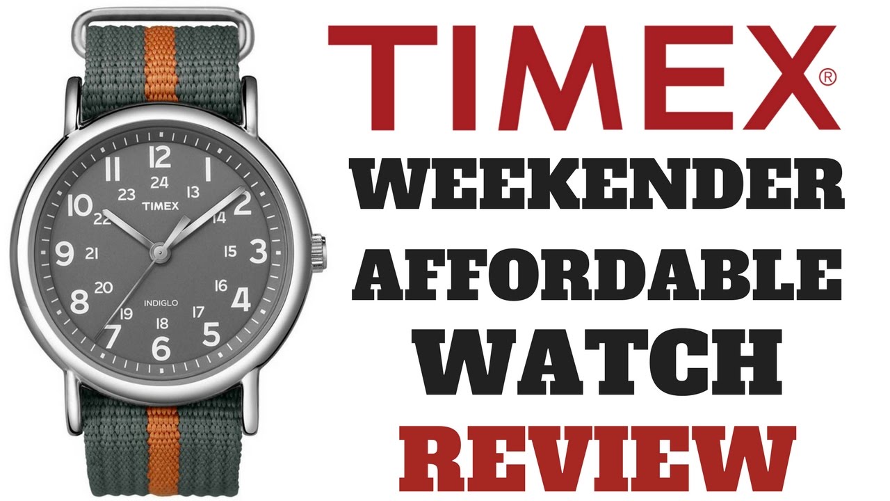 TIMEX WEEKENDER INDIGLO MEN'S WATCH REVIEW MODEL: T2N649