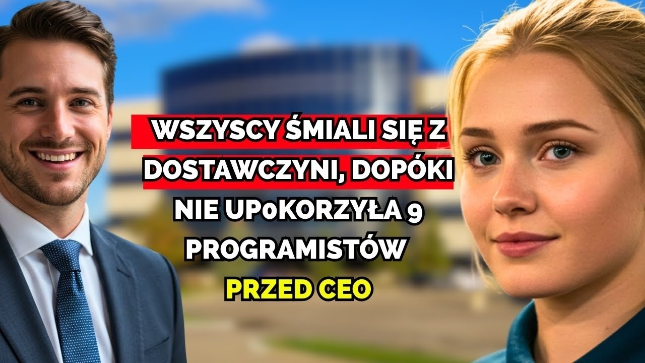 Wszyscy śmiali się z DOSTAWCZYNI, dopóki nie UP0KORZYŁA 9 PROGRAMISTÓW przed CEO