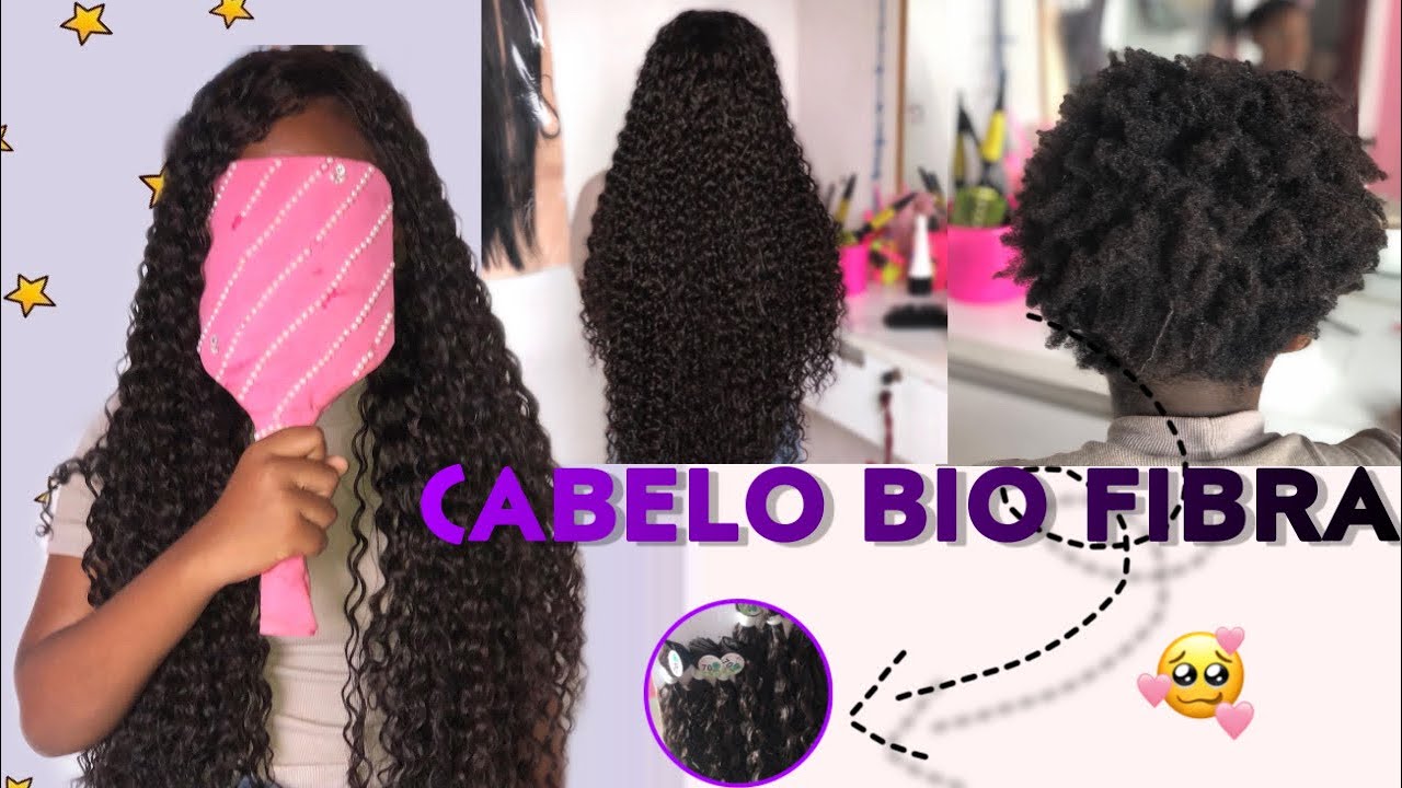 ENTRELACE CABELO BIO FIBRA-ANJO PLUS! 🥰😱❤️