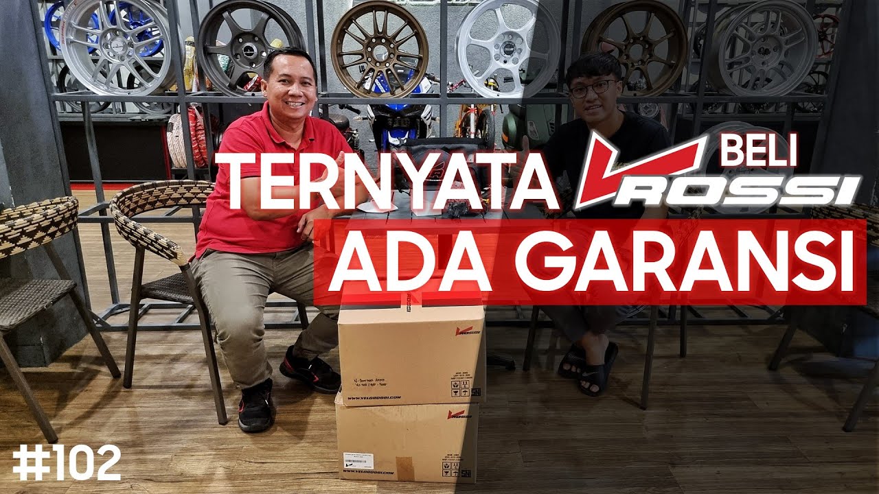 [CERIA] VRossi Itu Lokal Produk dan Ternyata Beli Velg Ada Garansi-nya! #102 - ADA GIVE AWAY