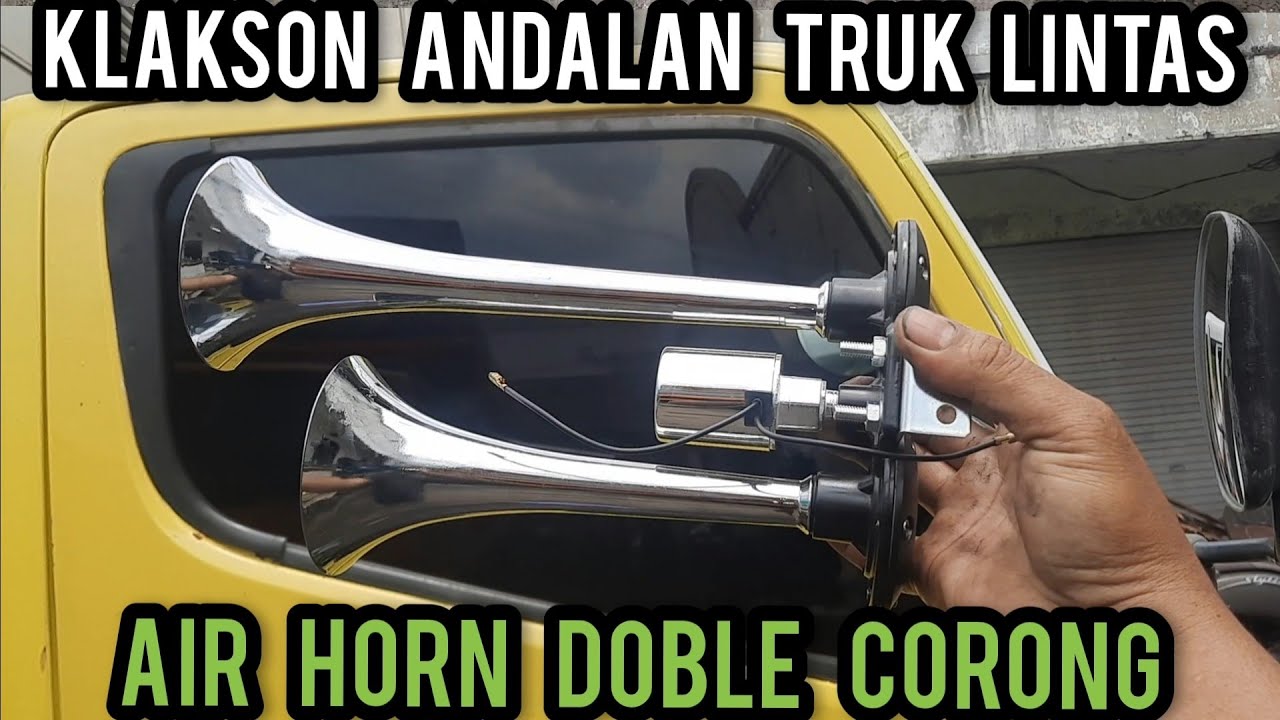 MANTAP BOS ‼️PASANG KLAKSON ANGIN 2 CORONG
