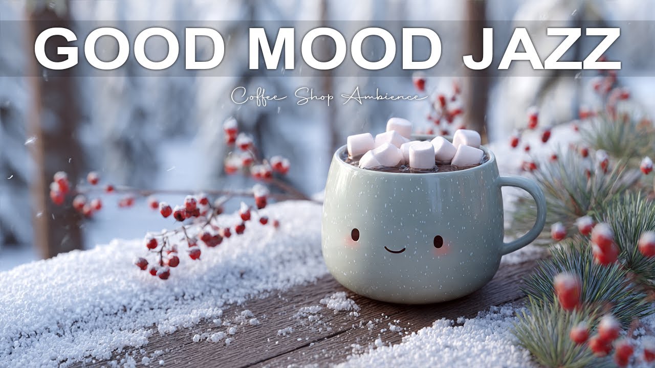 Good Mood Jazz🎶January Bossa Nova Instrumental and Relaxing Jazz Cafe Music for Studying.