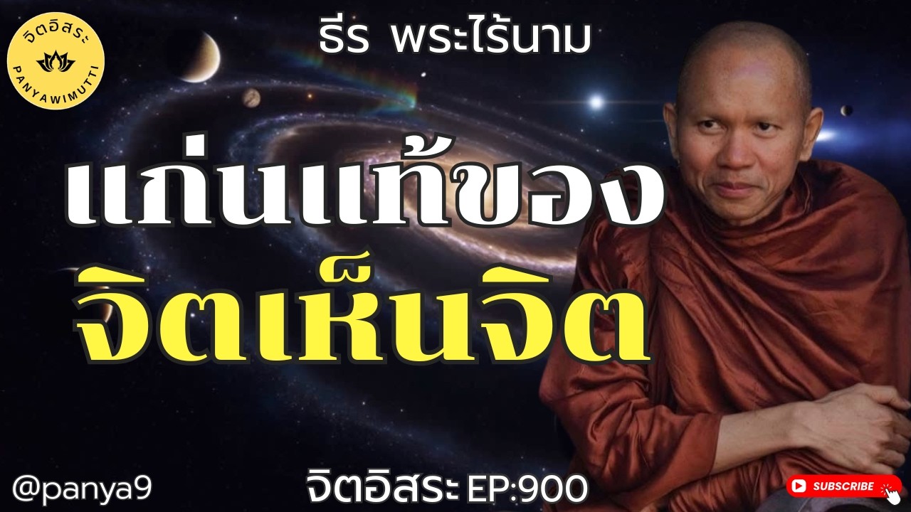แก่นแท้ของ จิตเห็นจิต By ธีร พระไร้นาม EP:900-F.170