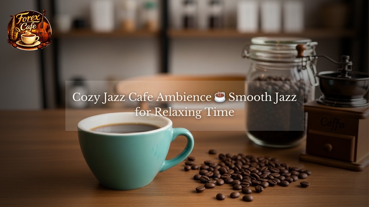 Cozy Jazz Cafe Ambience ☕ Smooth Jazz for Relaxing Time