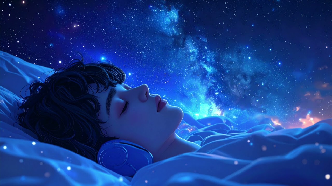 별들이 속삭이는 동안 나는 잠든다|깊은 수면 음악 I Fall As Stars Whisper | Deep Sleep Music