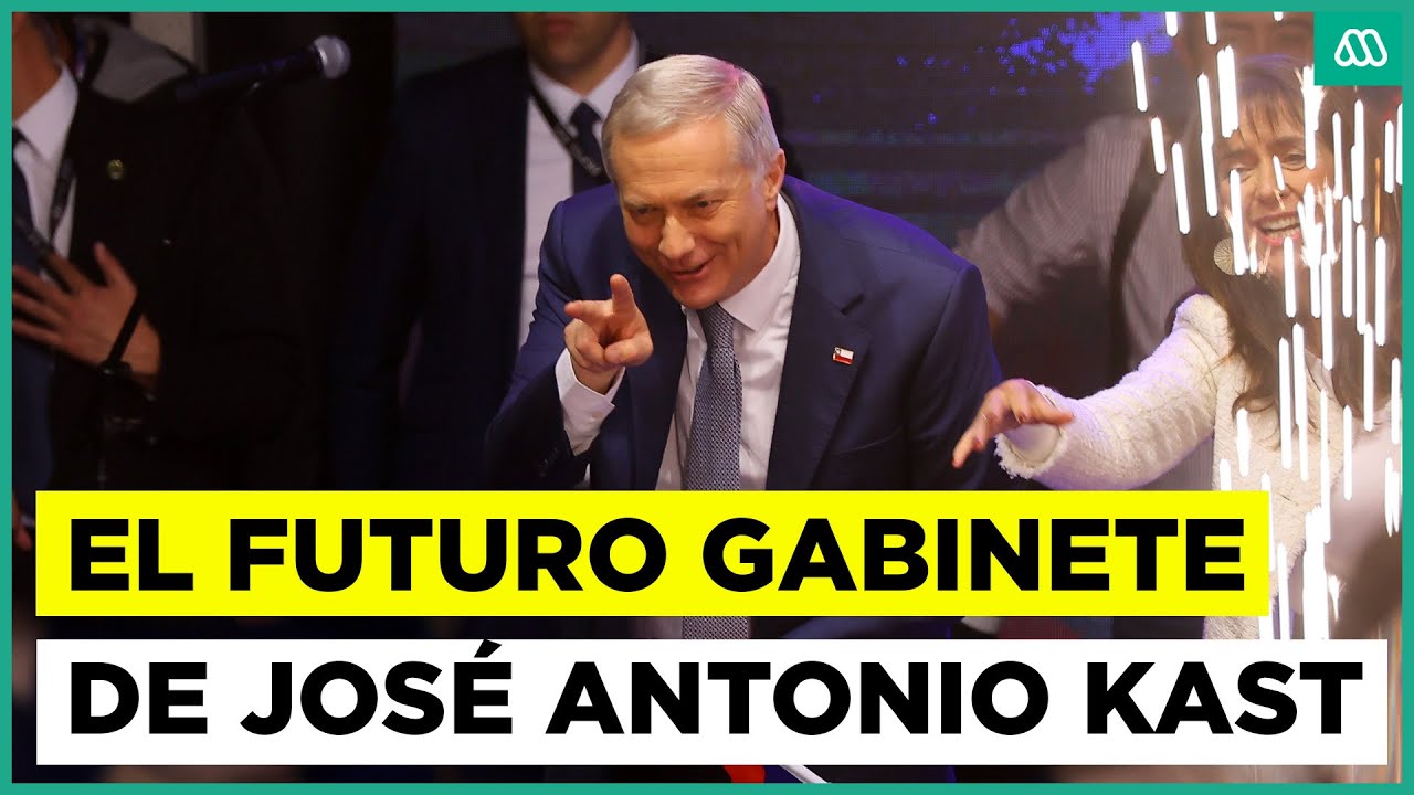 Este sería el futuro gabinete de José Antonio Kast