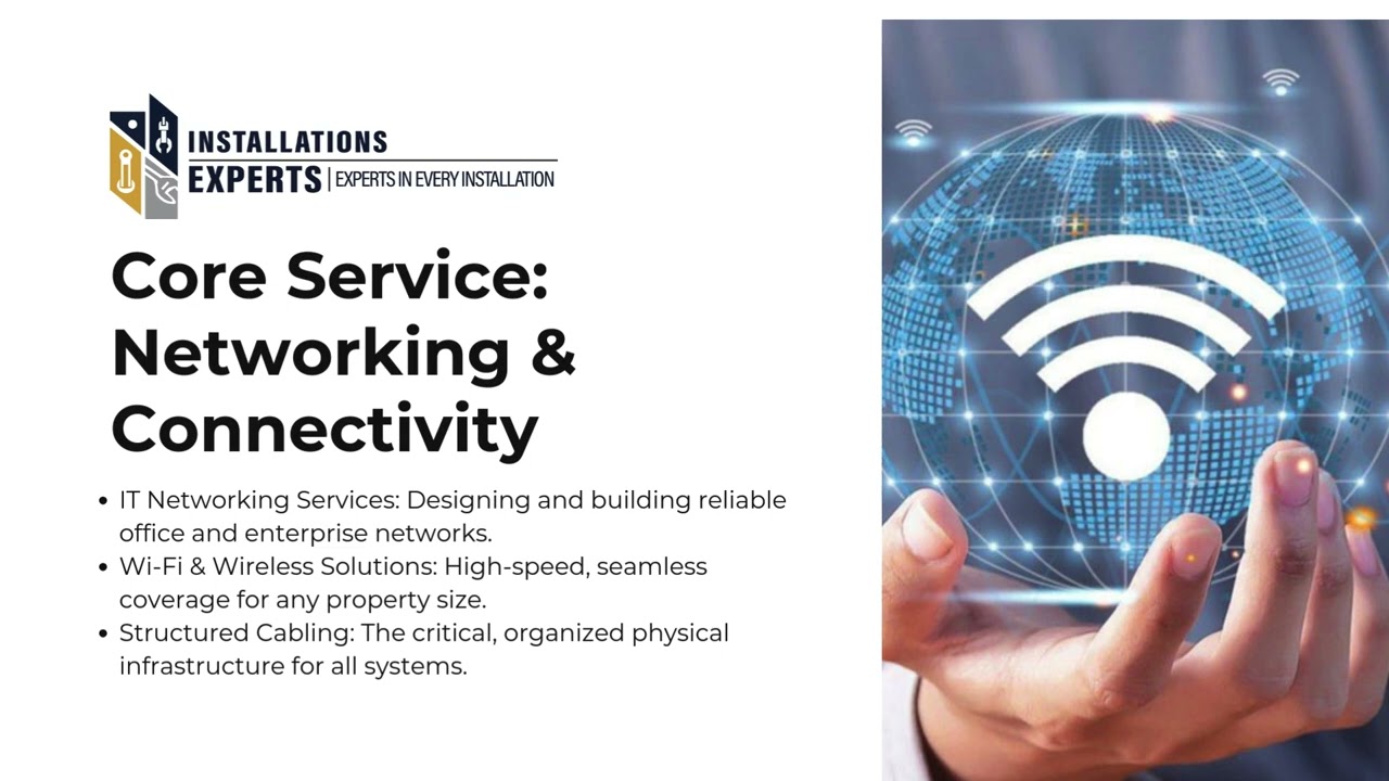 Trusted for Integrated Technology & Security Solutions in Dubai - Installations Experts