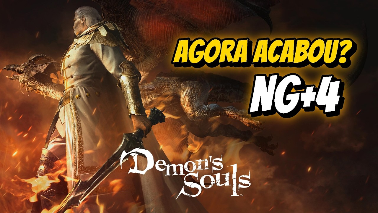 FINAL DO NG+4 FOI ASSIM... (Demon's Souls Remake)