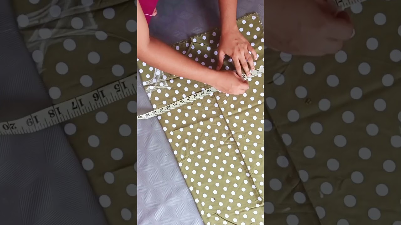 Kaftan nighty cutting and stitching