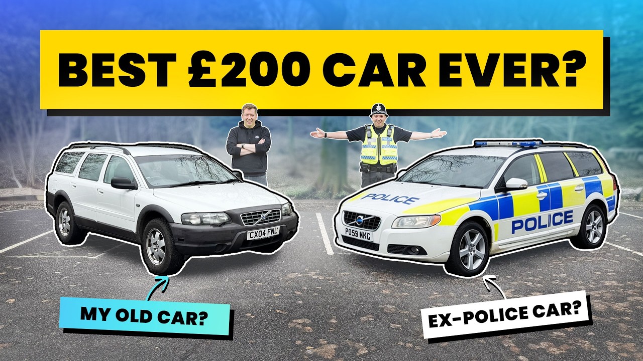 I Bought A 250k Mile Ex-Police Volvo V70 For £200!