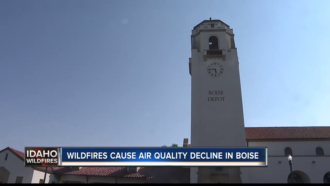 Air quality moderate, but continually deteriorating as wildfire season sets in