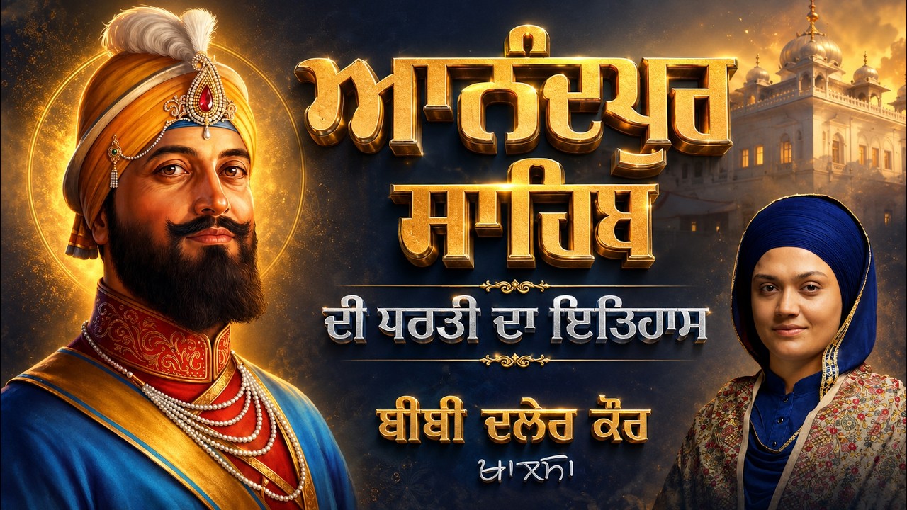 Anandpur Sahib Da Itehaas | Bibi Daler Kaur Khalsa Dhadi Jatha | Akhand Live