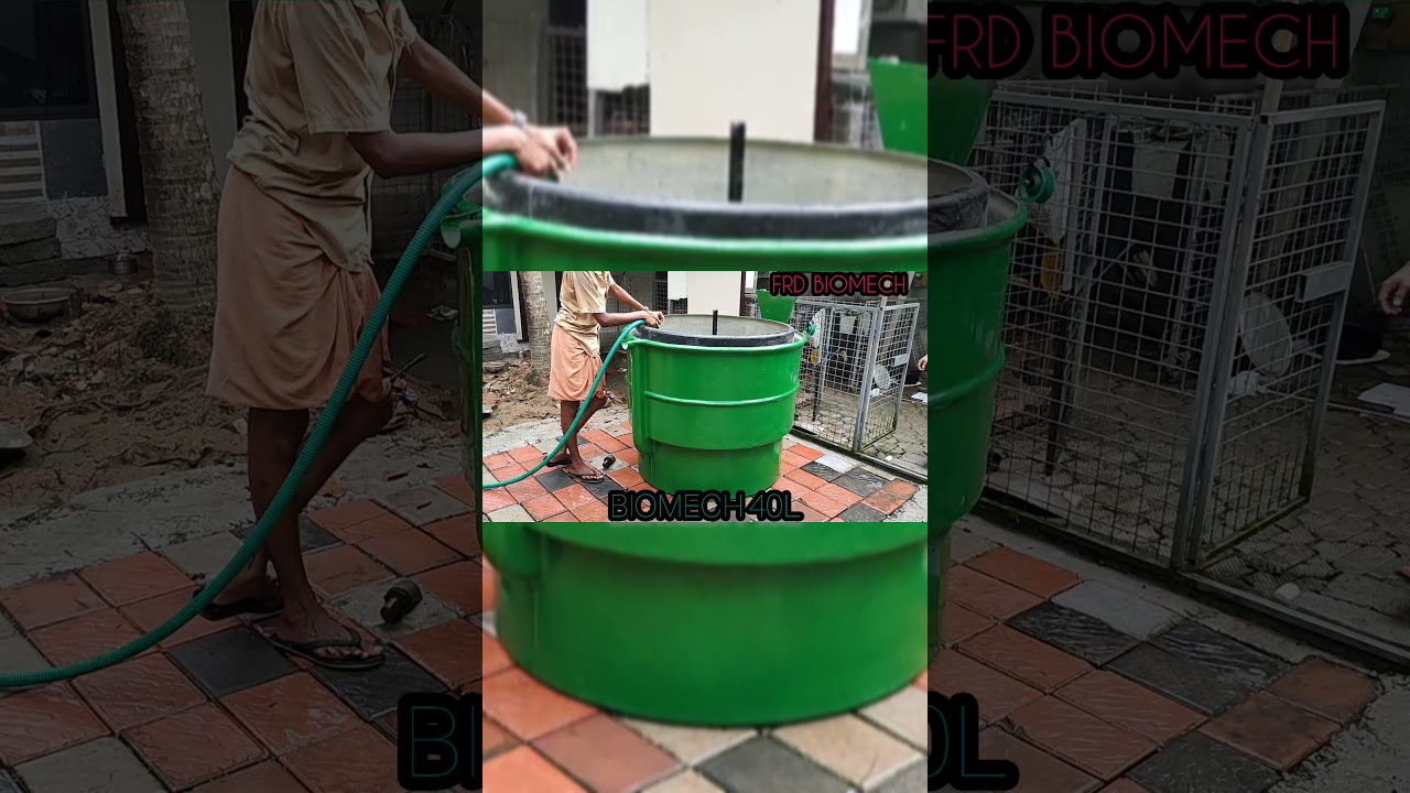BIOMECH 40L PORTABLE BIOGAS PLANT 