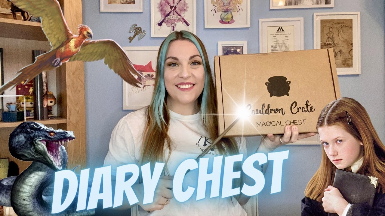 Cauldron Crate unboxing | Diary Chest Premium box