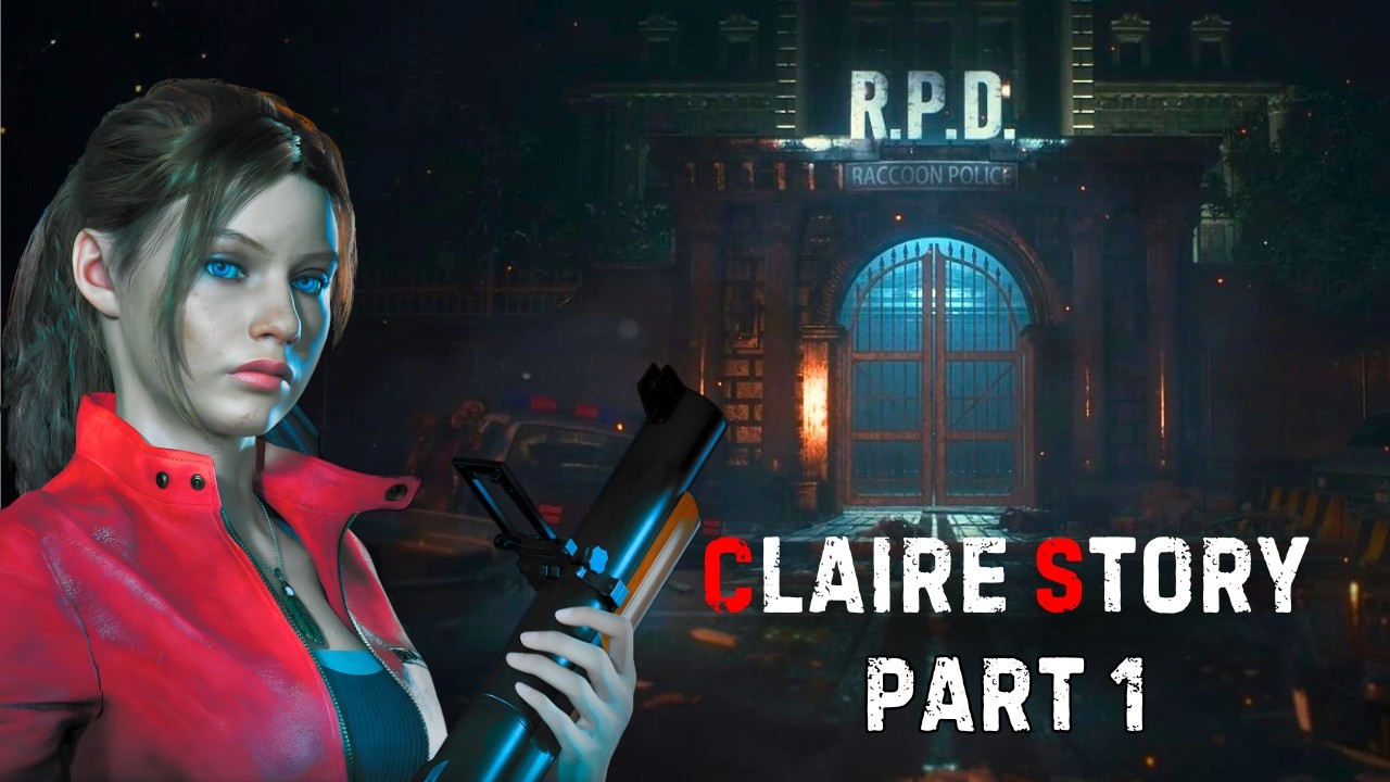 Resident evil 2 Remake - (CLAIRE) PS4 Live Gameplay