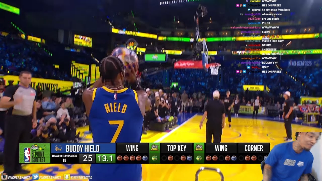 FlightReacts To The FULL 2025 NBA All Star 3-Point Contest !
