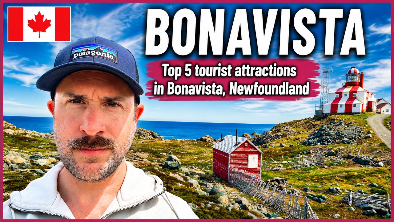 Bonavista : top 5 tourist attractions in Bonavista in Newfoundland, Canada 🇨🇦 #bonavista