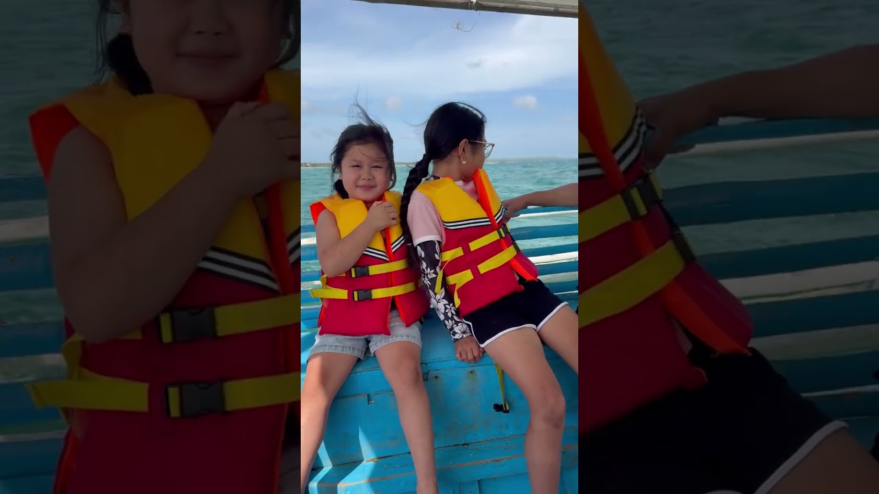 First banca ride of Tres Marias in Bantayan Cebu 12/14/2025 #travel #banca #tour #bantayancebu