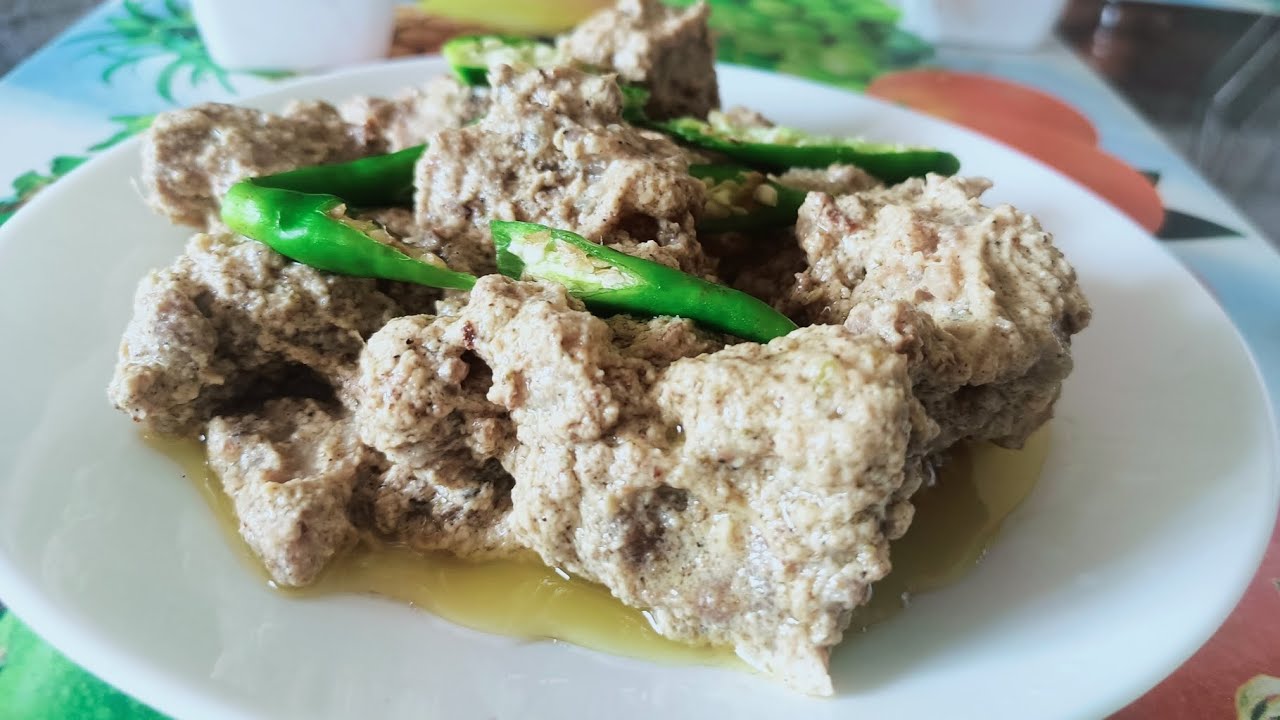 Mutton Afghani Recipe| How to Make Mutton Afghani at home | White Mutton