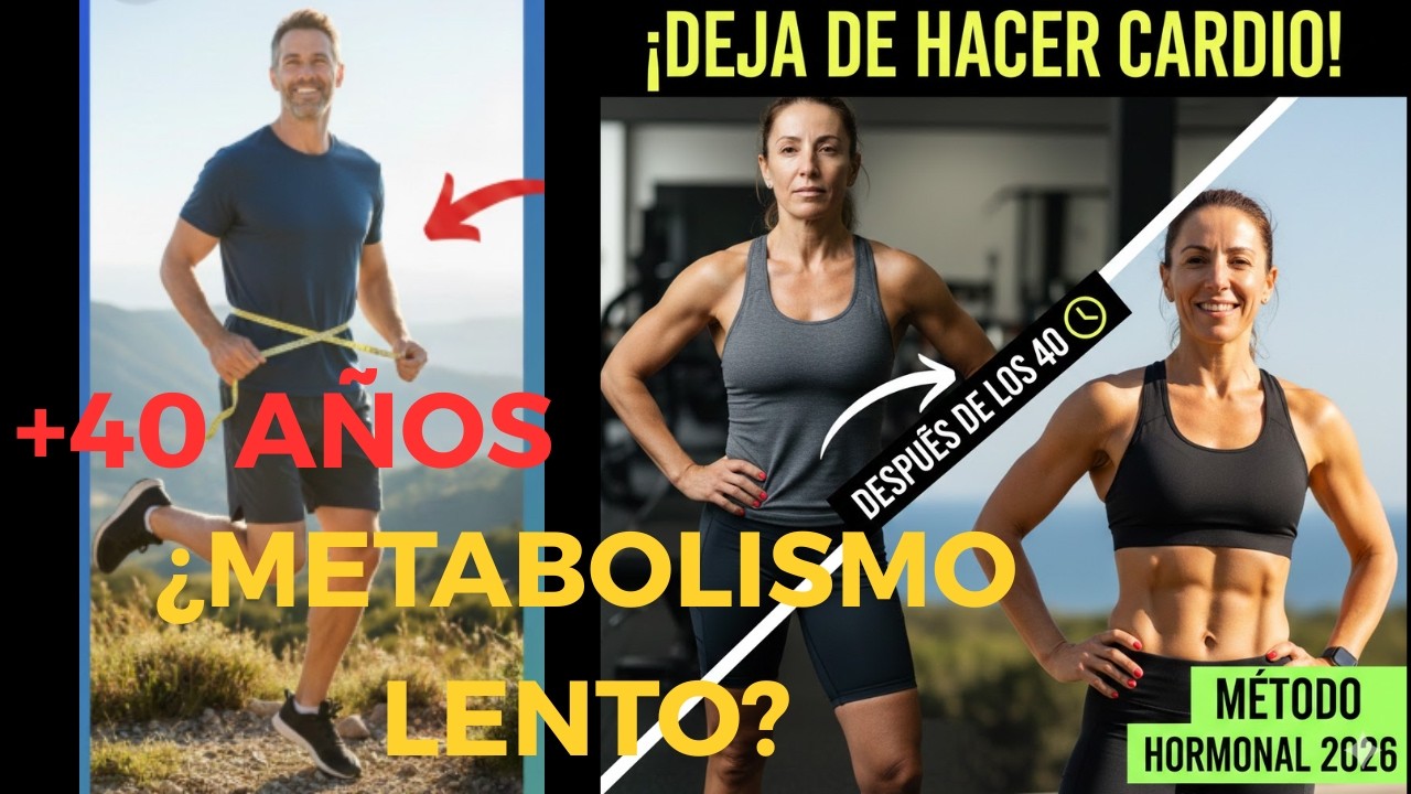 Cómo Perder Grasa DESPUES de Los 40 y 50 años ( 9 metodos cientificos)