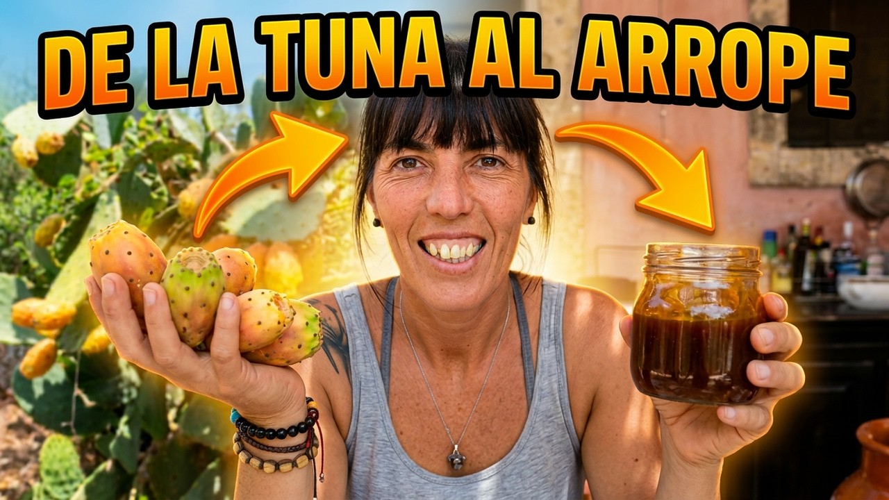 COSECHAMOS Y HACEMOS ARROPE DE TUNA DESDE CERO!!!