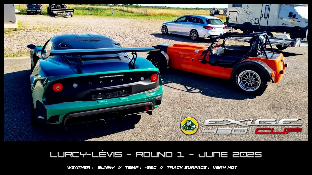 Lotus Exige 430 CUP - Lurcy-Lévis - Découverte du tracé - [4K]