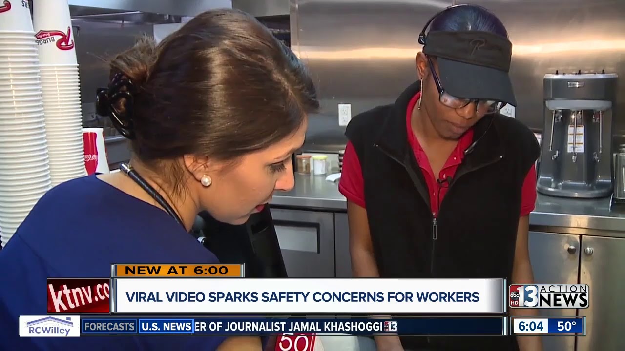 Viral video sparks concerns over employee safety at fast food restaurants