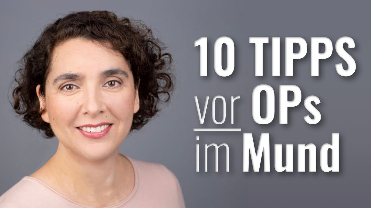 10 Tipps - Optimale Vorbereitung auf Ihre OP im Mund- und Kieferbereich
