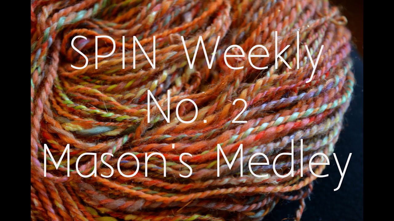 Mason's Medley Roving Combination Handspun Yarn